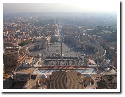 view of St. Peter's Square